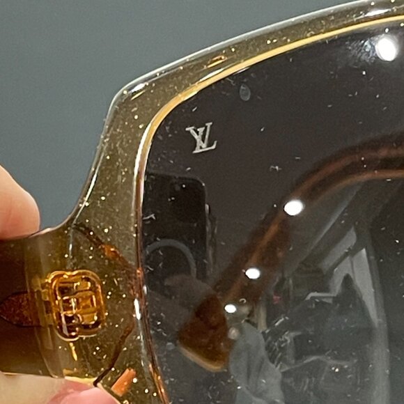Louis Vuitton Vintage 2006 Sparkle Sunglasses Brown (JB1305) - Picture 6 of 6